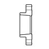 1 PVC 80 SOC SOLID FLG - Sch 80